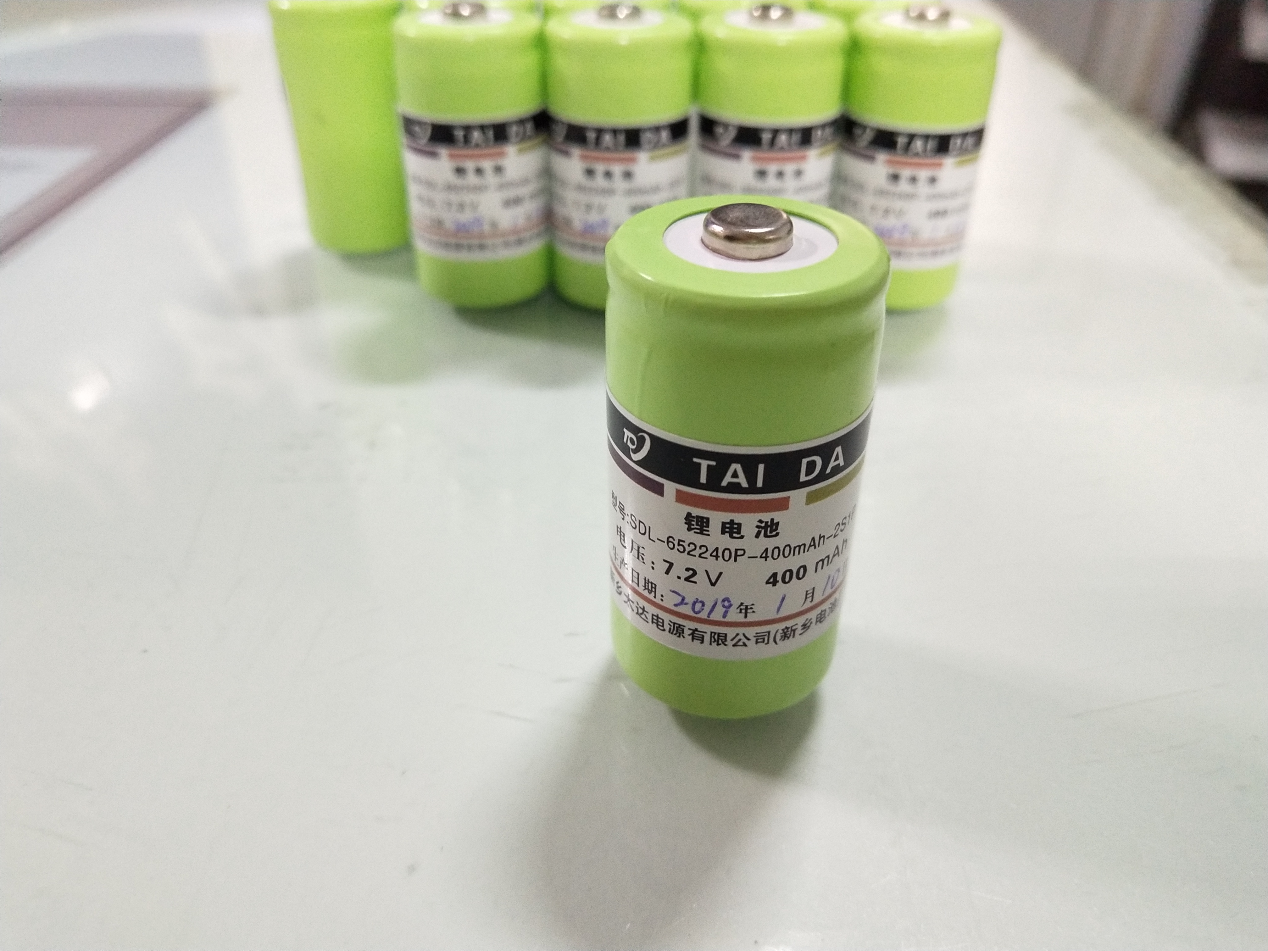 SDL-652240P-400mAh-2S1P瞄準(zhǔn)鏡鋰電池-1